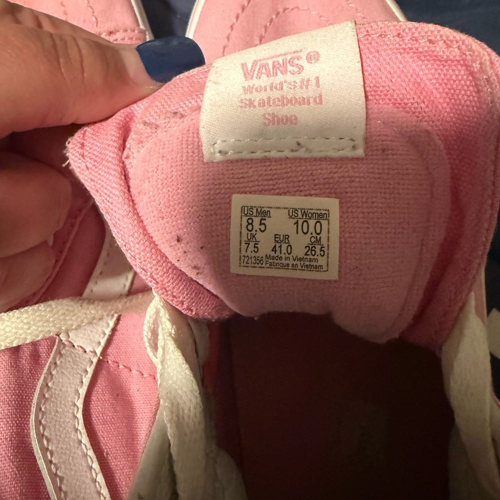 Pink vans
